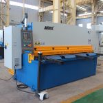 QC11y-16X3200 cnc de corte de chapa de acero inoxidable de hierro hidráulico guillotina máquina de corte con E21