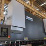 CNC NC automático eléctrico hidráulico barra de chapa de acero de corte y doblado prensa precio máquina de freno para la venta