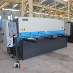 Cizalla hidráulica del haz oscilante de la placa de chapa QC12Y