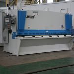 Cizalla hidráulica cnc QC11Y, cizalla cnc de acero, cizalla de chapa