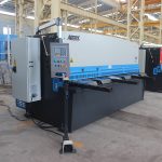 cizalla hidráulica del haz oscilante de la placa de metal